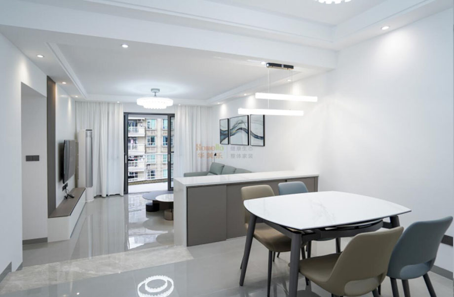 【實(shí)景案例】石竹新花園三居：不花里胡哨，越住越舒服，鄰居追著要圖紙！